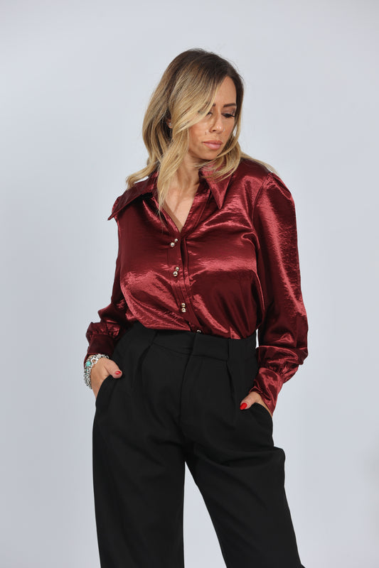 CAMICIA SATIN