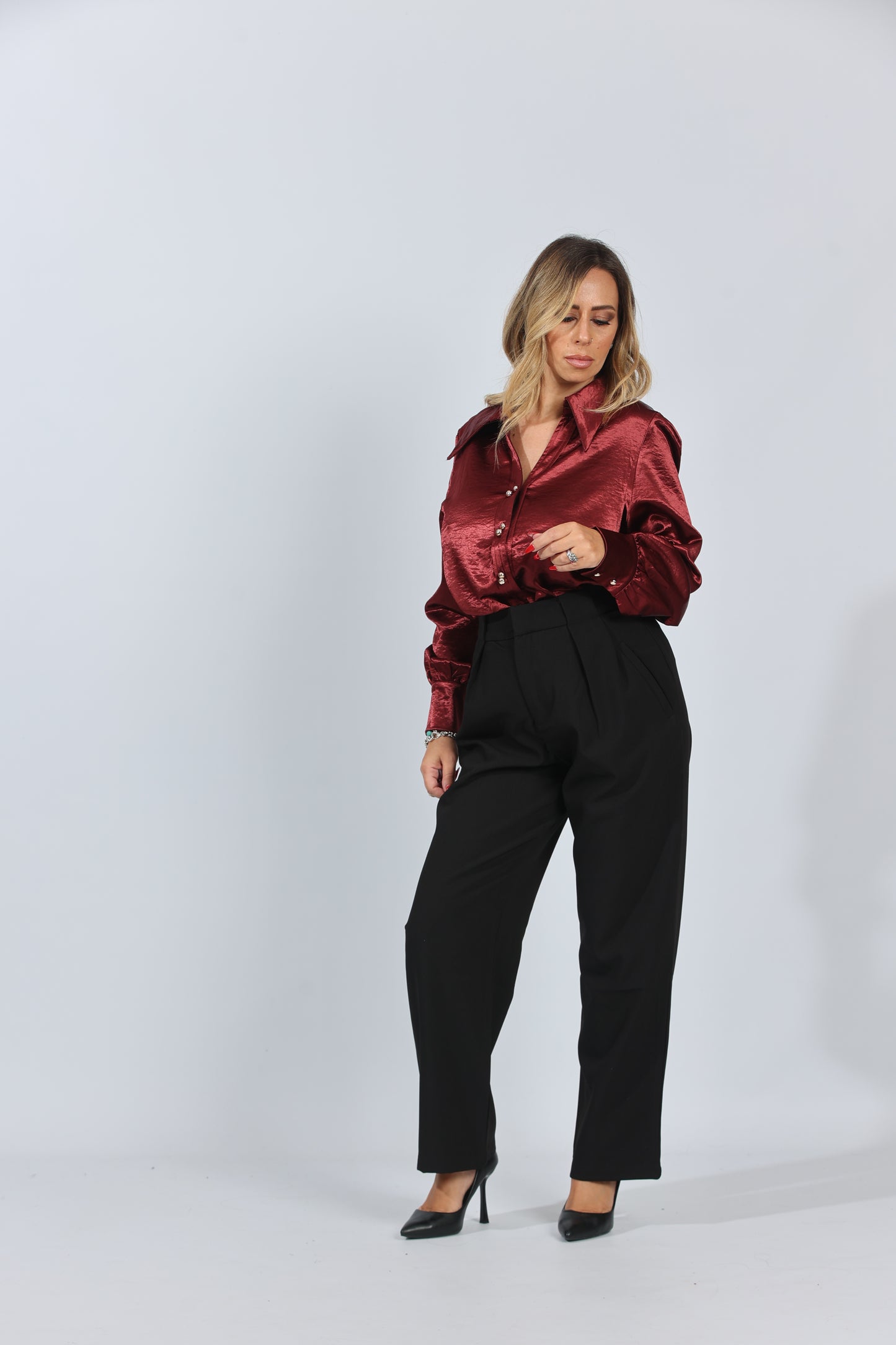 CAMICIA SATIN