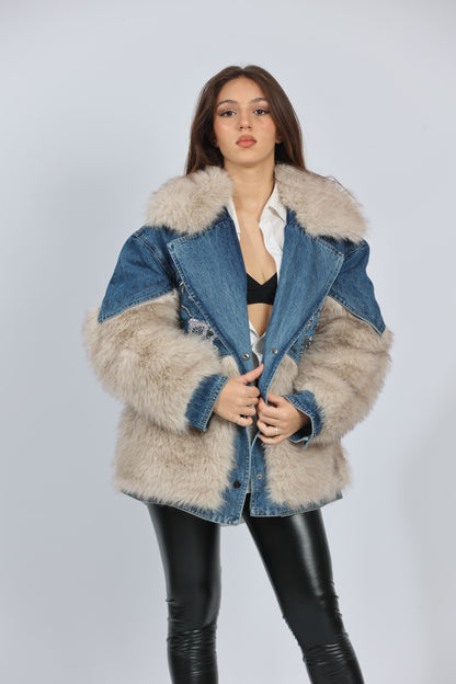 ECO FUR JEANS