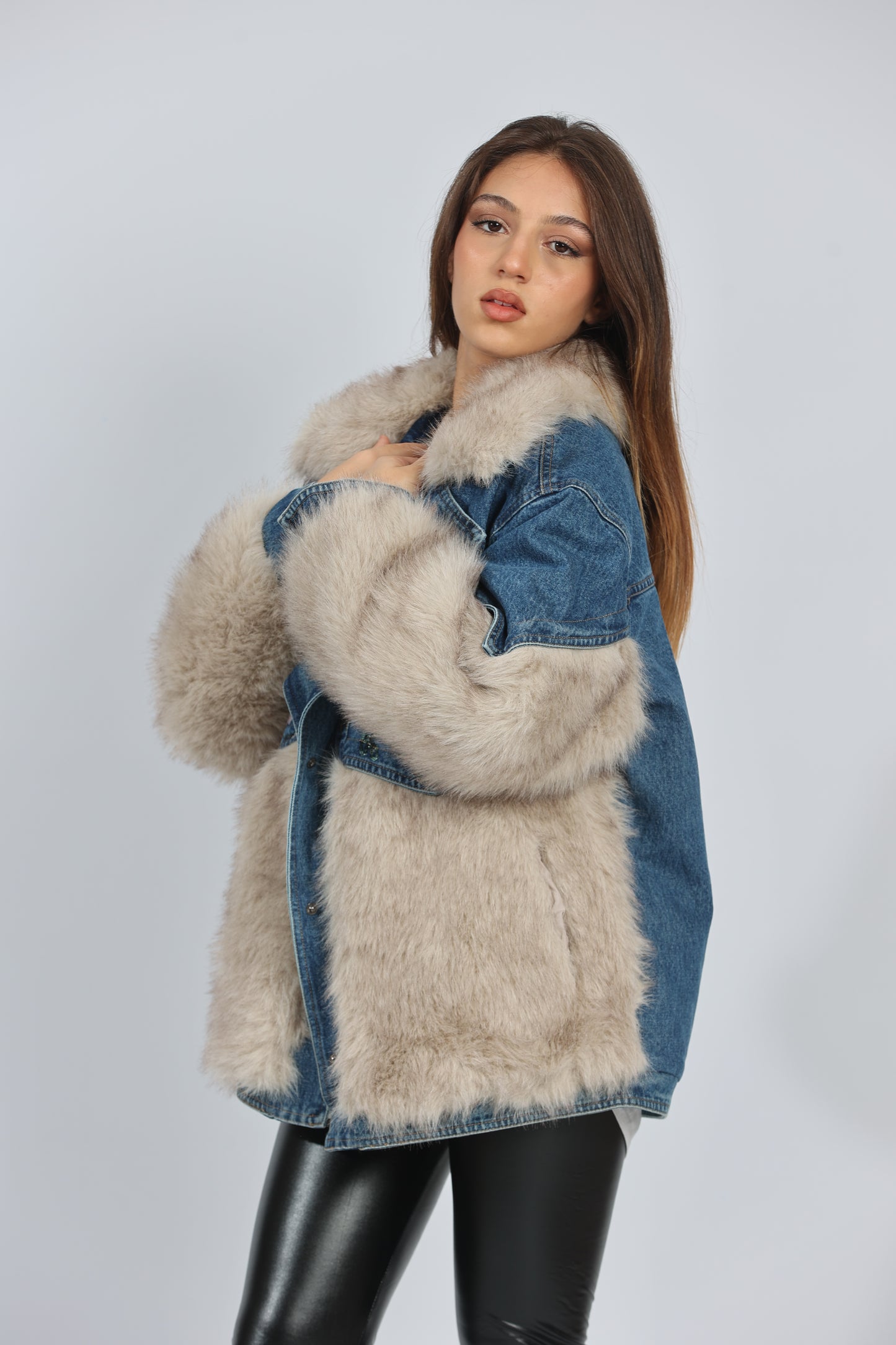 ECO FUR JEANS