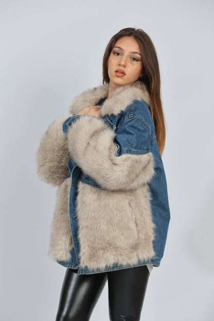 ECO FUR JEANS