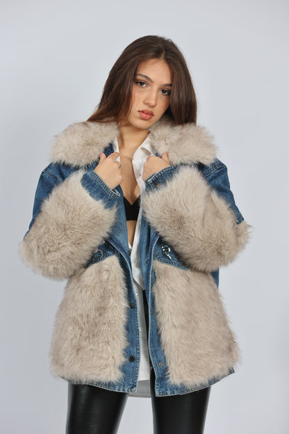 ECO FUR JEANS